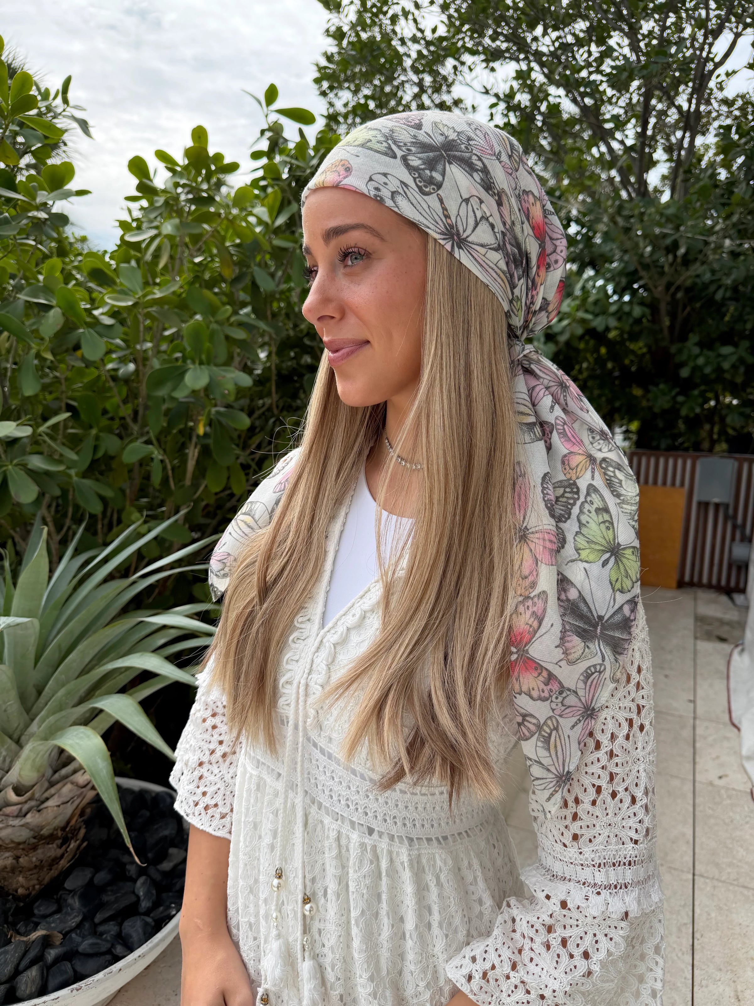 SCARF BAR SQUARE HEAD SCARF (90X90)