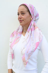 SCARF BAR CLASSIC PRETIED W/ VELVET GRIP