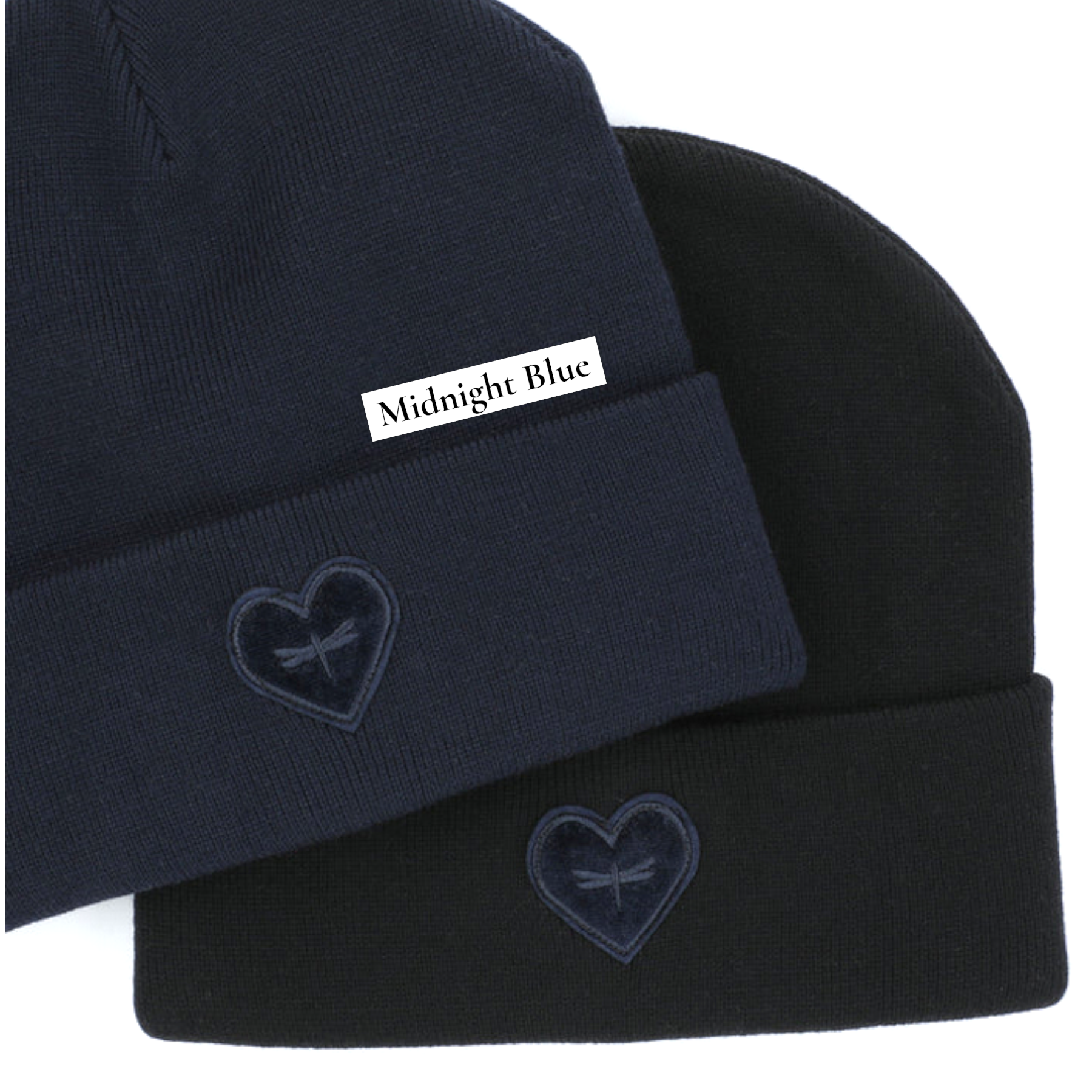 TAL NY VELVET HEART BEANIE
