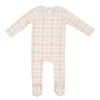 SP250120F BONJOY PLAID FOOTIE