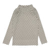 LIL LEGS PRINT MOCKNECK ECRU MULTI