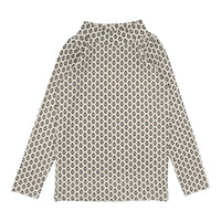 LIL LEGS PRINT MOCKNECK ECRU MULTI