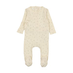 LILETTE PRINT POINTELLE WRAP FOOTIE