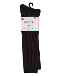 PROMO 712 MEMOI RIBBED SOCK 3PK