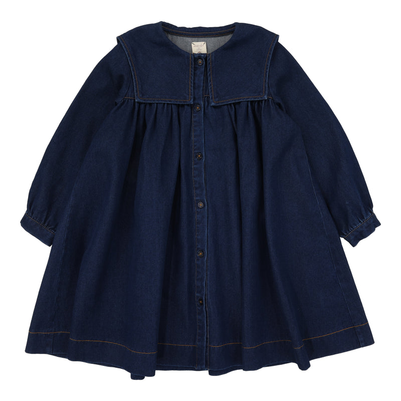 ANALOGIE PLEAT SAILOR DRESS