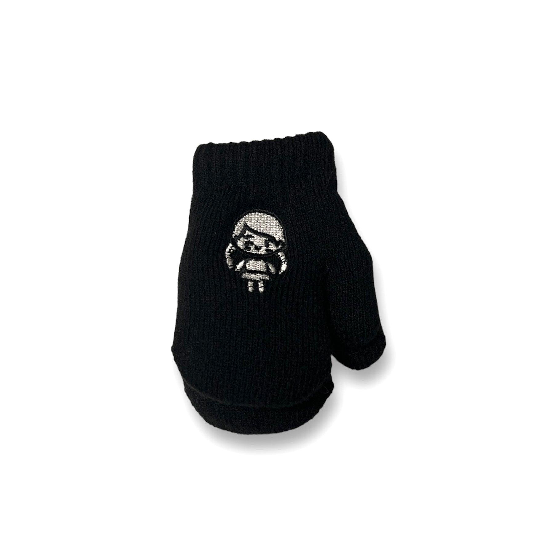 DACEE MIT33A EMBROIDERED DOLL MITTENS