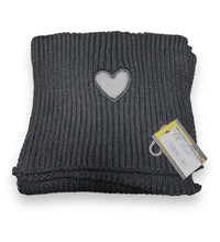 DACEE SF32A LEATHER HEART SCARF