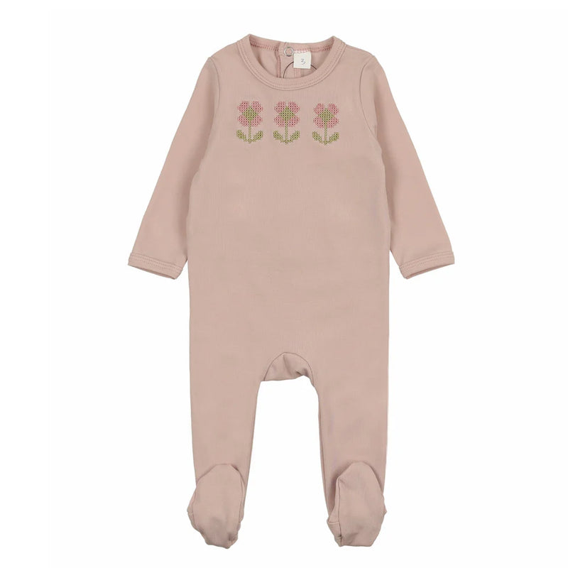 SL250148 BONJOY EMBROIDERED FOOTIE