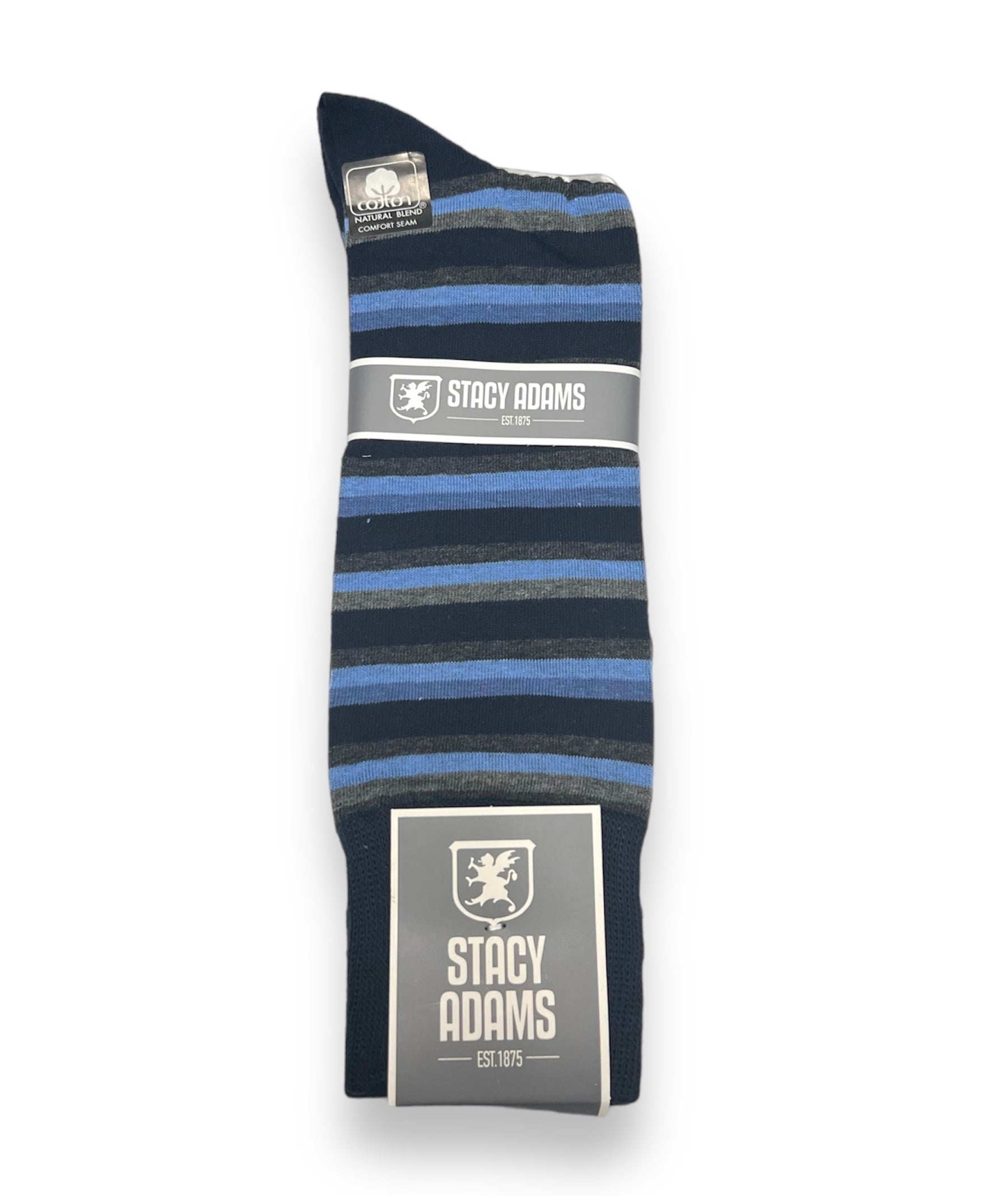 SAS318 SA ALL STRIPE MENS SOCKS