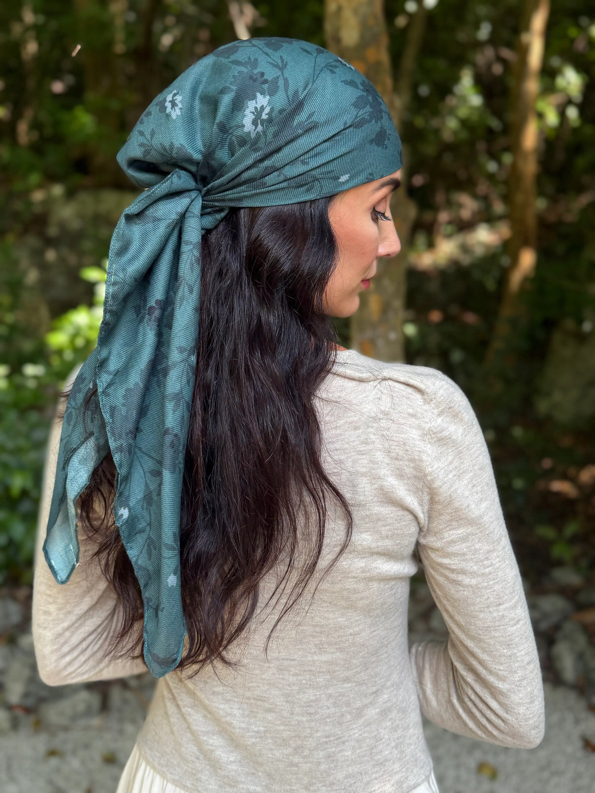 SCARF BAR SQUARE HEAD SCARF (90X90)