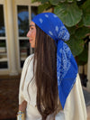 SCARF BAR PAISLEY SQUARE HEAD SCARF