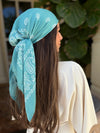SCARF BAR PAISLEY SQUARE HEAD SCARF