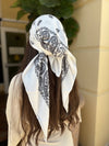 SCARF BAR PAISLEY SQUARE HEAD SCARF