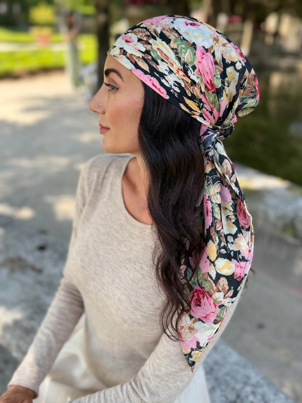 SCARF BAR SQUARE HEAD SCARF (90X90)