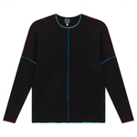 SB4CM8371T BUHU CONTRAST TOP STITCH TOP