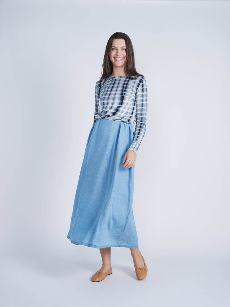 SB4CPT5150DS GINGER TEEN MAXI SKIRT