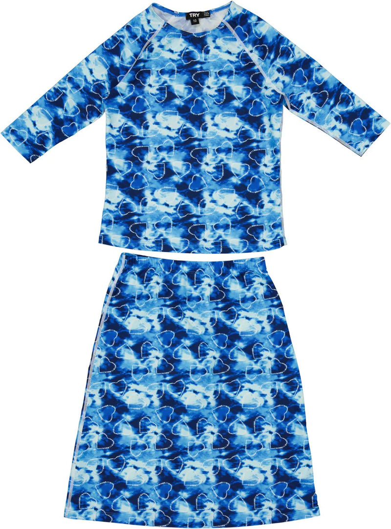 SB4CY2337EG TRY TIE DYE 2PC SWIM SET