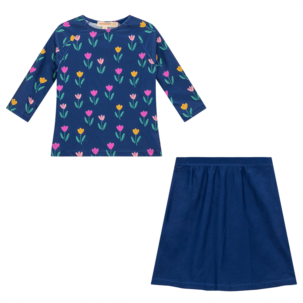 SB4CY2339EG SUNBURNT GIRLS FLORAL PRINTED SWIM 2P SET Wesley Hills