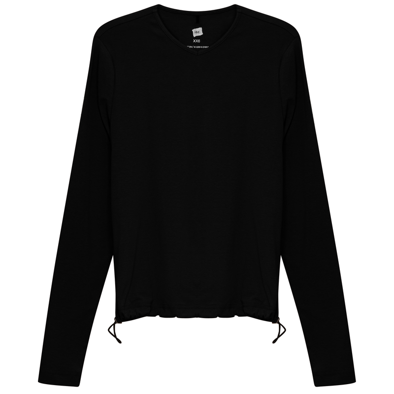 SB5CM1455T RIFF LADIES V-NECK BUNGEE TEE