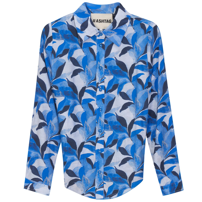 SB5CM1525T HASHTAG FLORAL TIE BLOUSE