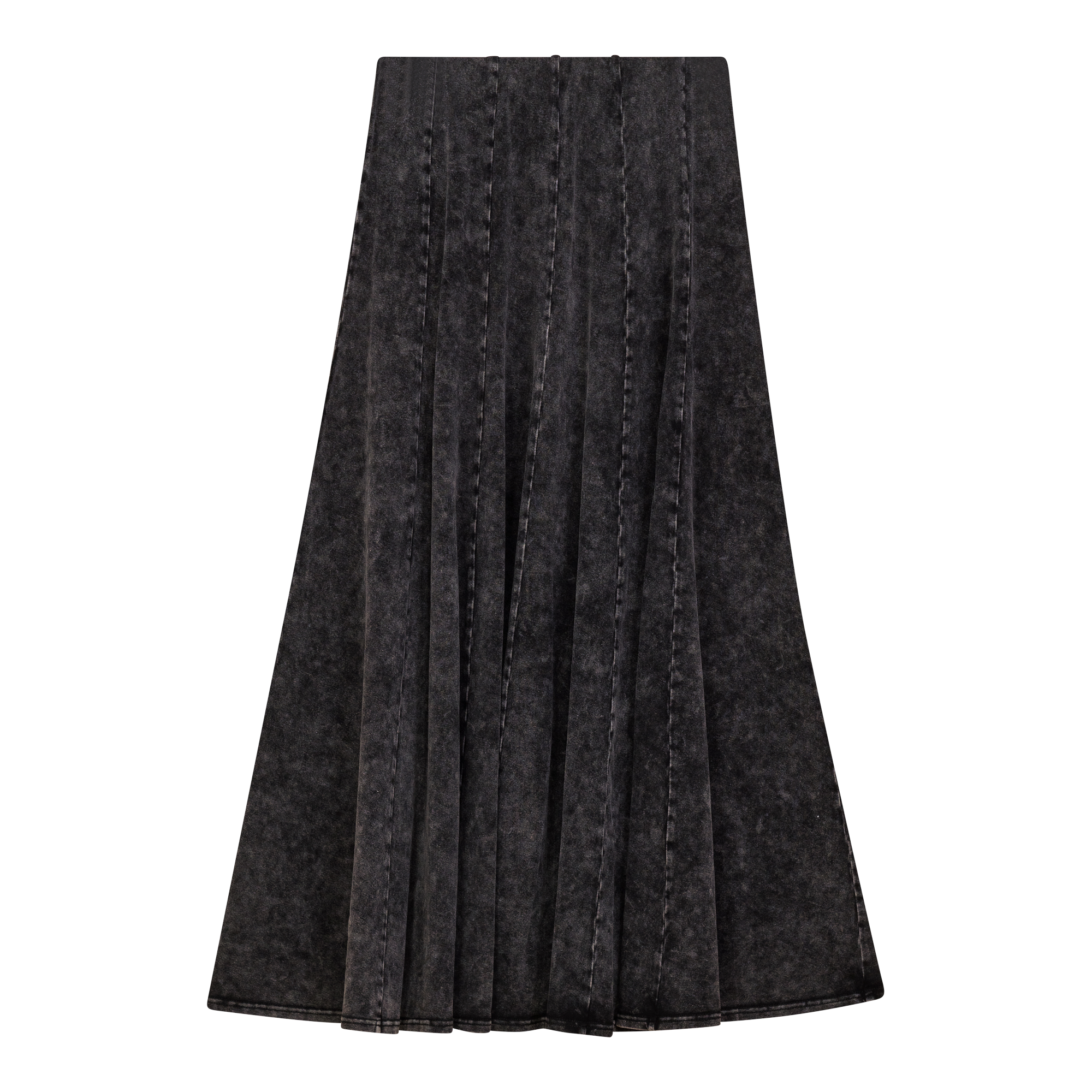 SB5CM8387SMW SPADES LADIES MINERAL WASH PANEL SKIRT