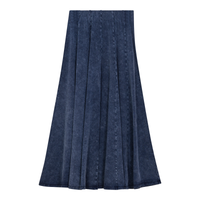 SB5CM8387SMW SPADES LADIES MINERAL WASH PANEL SKIRT
