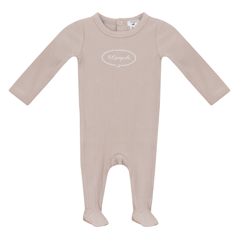 SB5CP7118 LITTLE FRAGILE SOFT RIB FOOTIE