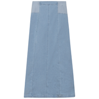 SB5CPT7159 GINGER STRETCH DENIM PANEL SKIRT