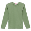 SB5CY2549 PINKY PROMISE RIB OVERLOCK EDGE T-SHIRT