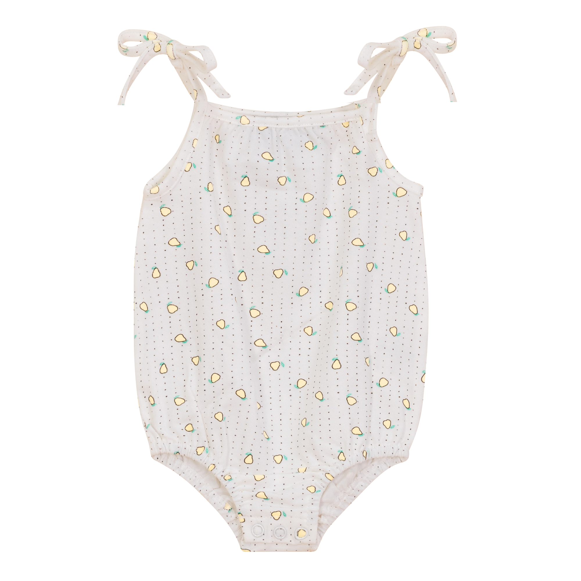 SB5CY2571 PUDDLES  PRINT COTTON SPANDEX ONESIE