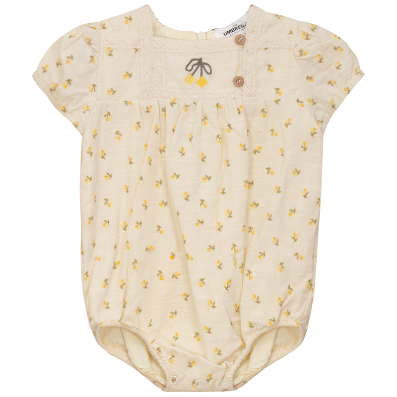 SB5CY2605 UMBRELLA ACADEMY CHERRY ROMPER