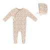 SB5CY2633 BEBE BELLA BABY WRAP RIB STRETCHIE + BONNET