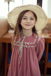 SB5CY2646 SEAL GAUZE FLORAL ROBE