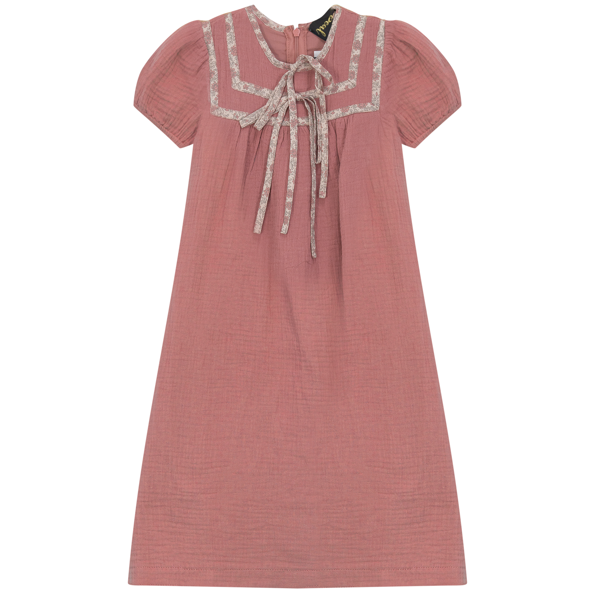 SB5CY2646 SEAL GAUZE FLORAL ROBE