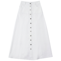 SB6CM1916SL FAVES MAXI DENIM BUTTON SKIRT