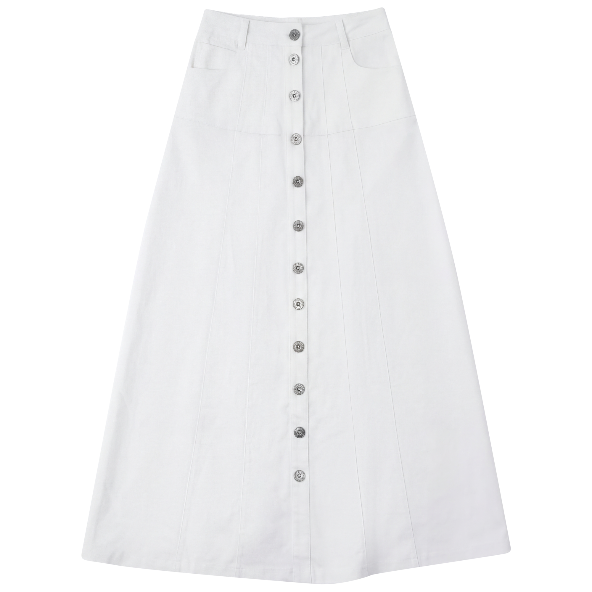 SB6CM1916SL FAVES MAXI DENIM BUTTON SKIRT