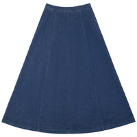 SB6CM1988SLW FAVES LADIES DENIM MAXI TRUMPET SKIRT