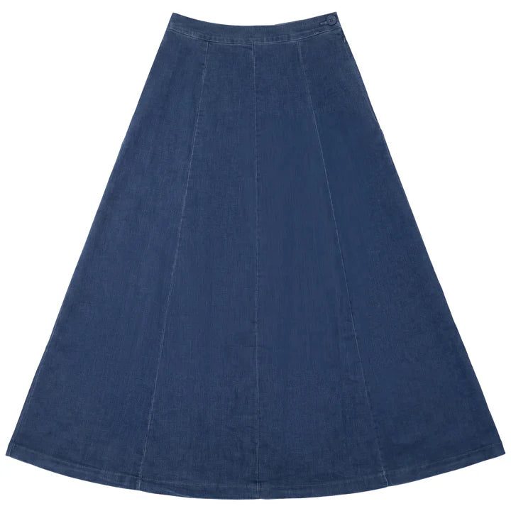 SB6CM1988SLW FAVES LADIES DENIM MAXI TRUMPET SKIRT