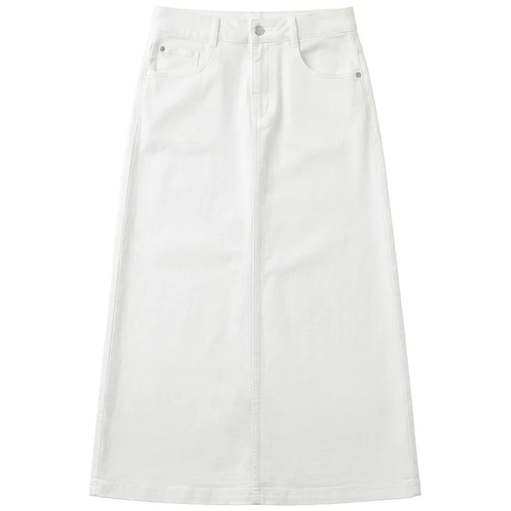 SB6CPT7409S URBAN TEEN STRETCH LONG STRAIGHT SKIRT