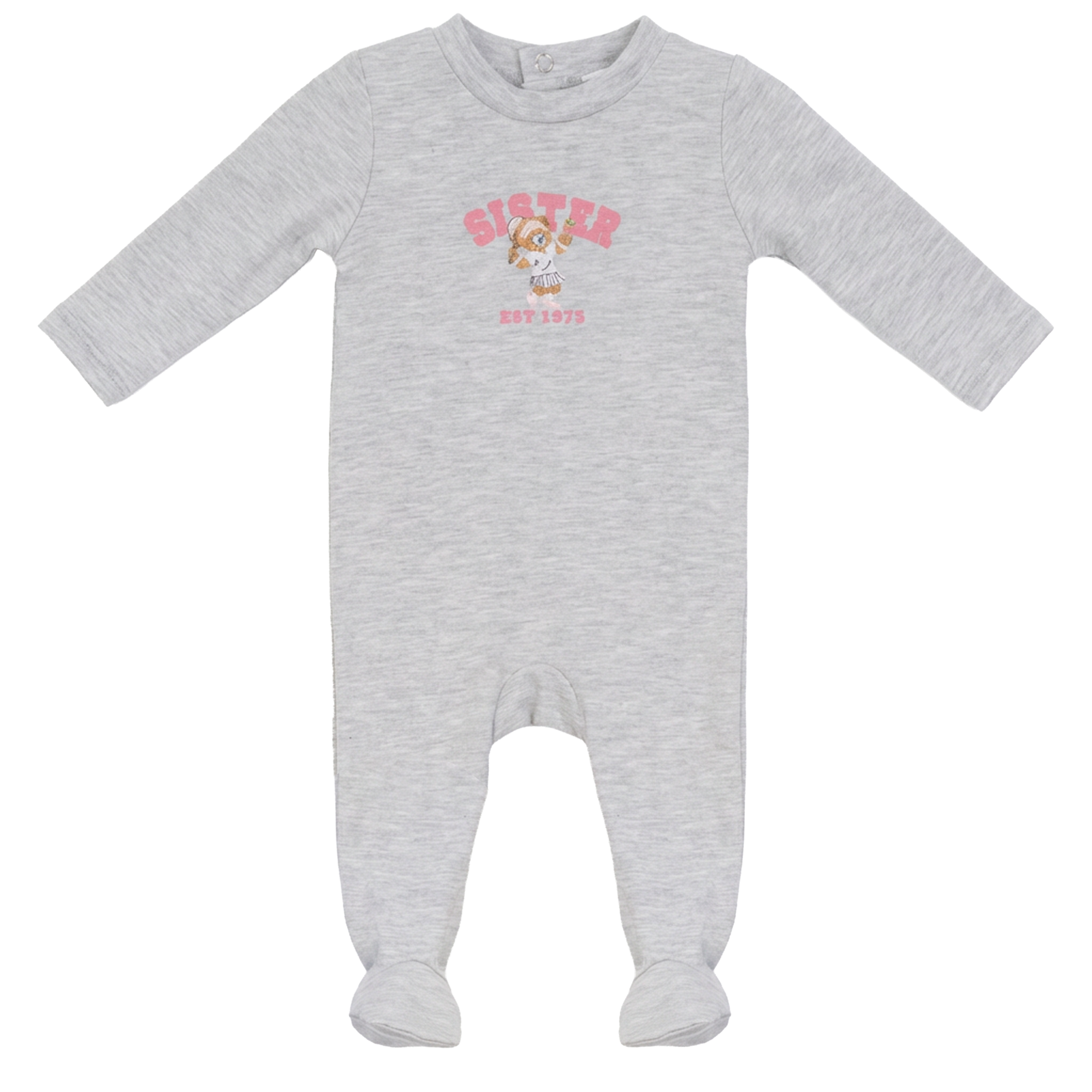 SB6CY2860G WHIPPED COCOA BABY SIS FOOTIE