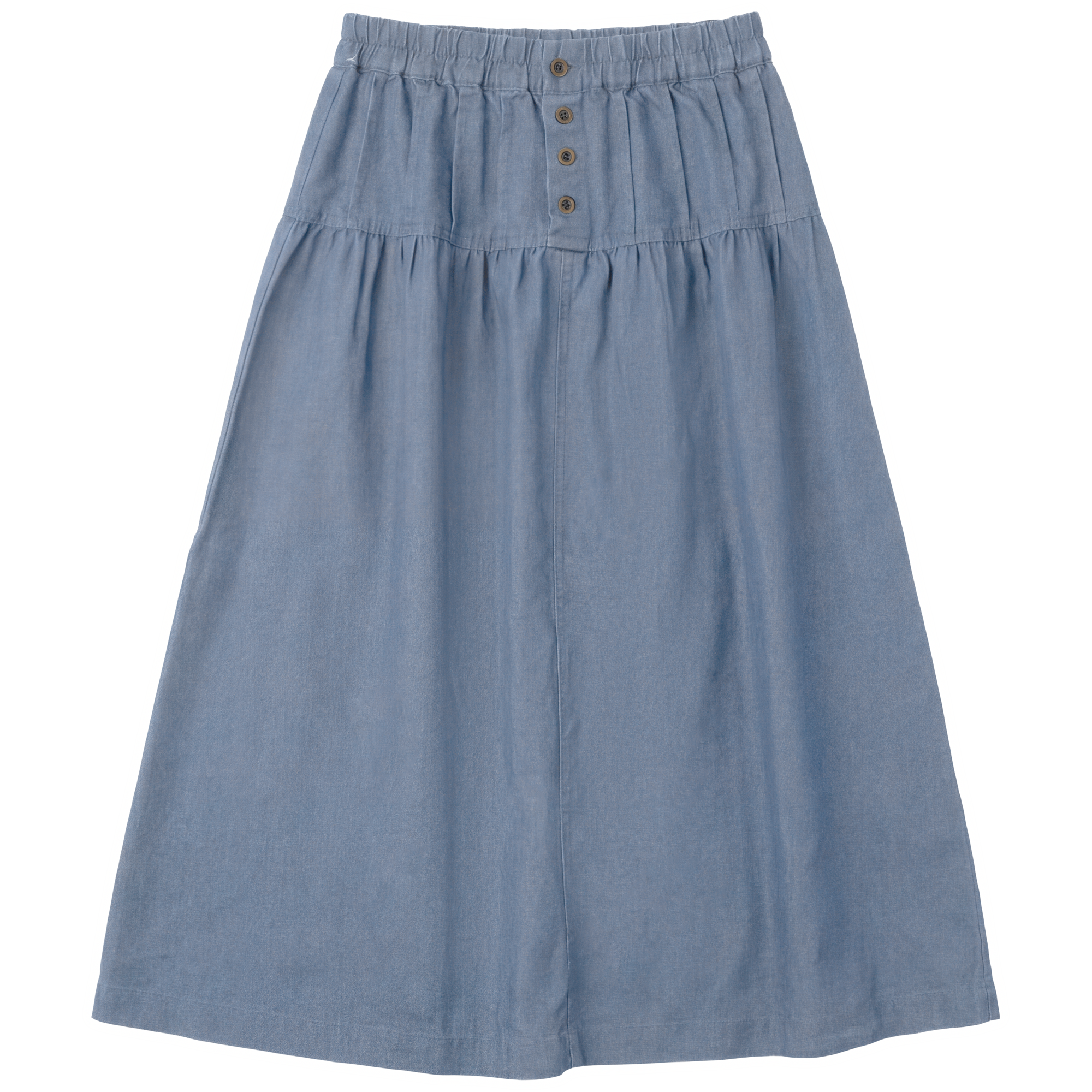 SB6CY2872LS PINKY PROMISE FRONT BUTTON SKIRT