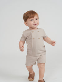 SB6CY2898 MR.MR. SEERSUCKER BOYS WRAP JACKET 2PC SET