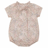 SB6CY2988B JOLIE CAPRI COTTON FLORAL BUBBLE ROMPER