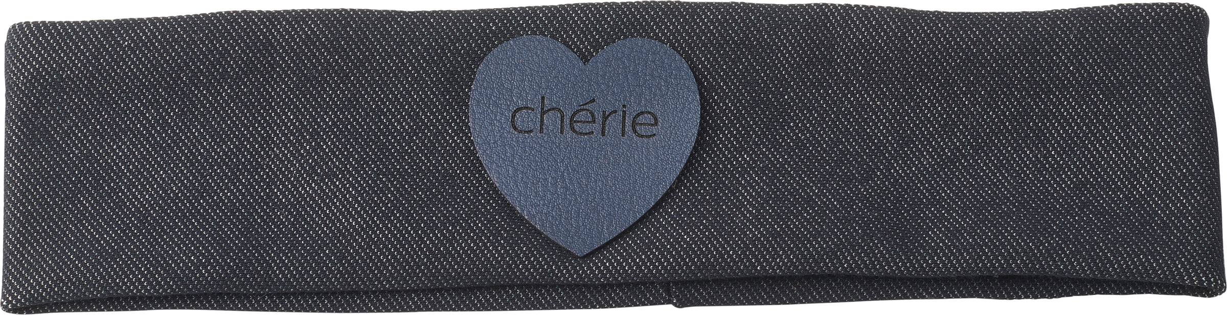 SBC-7250 DENIM FRINGE HEART STRETCH SOFT BAND