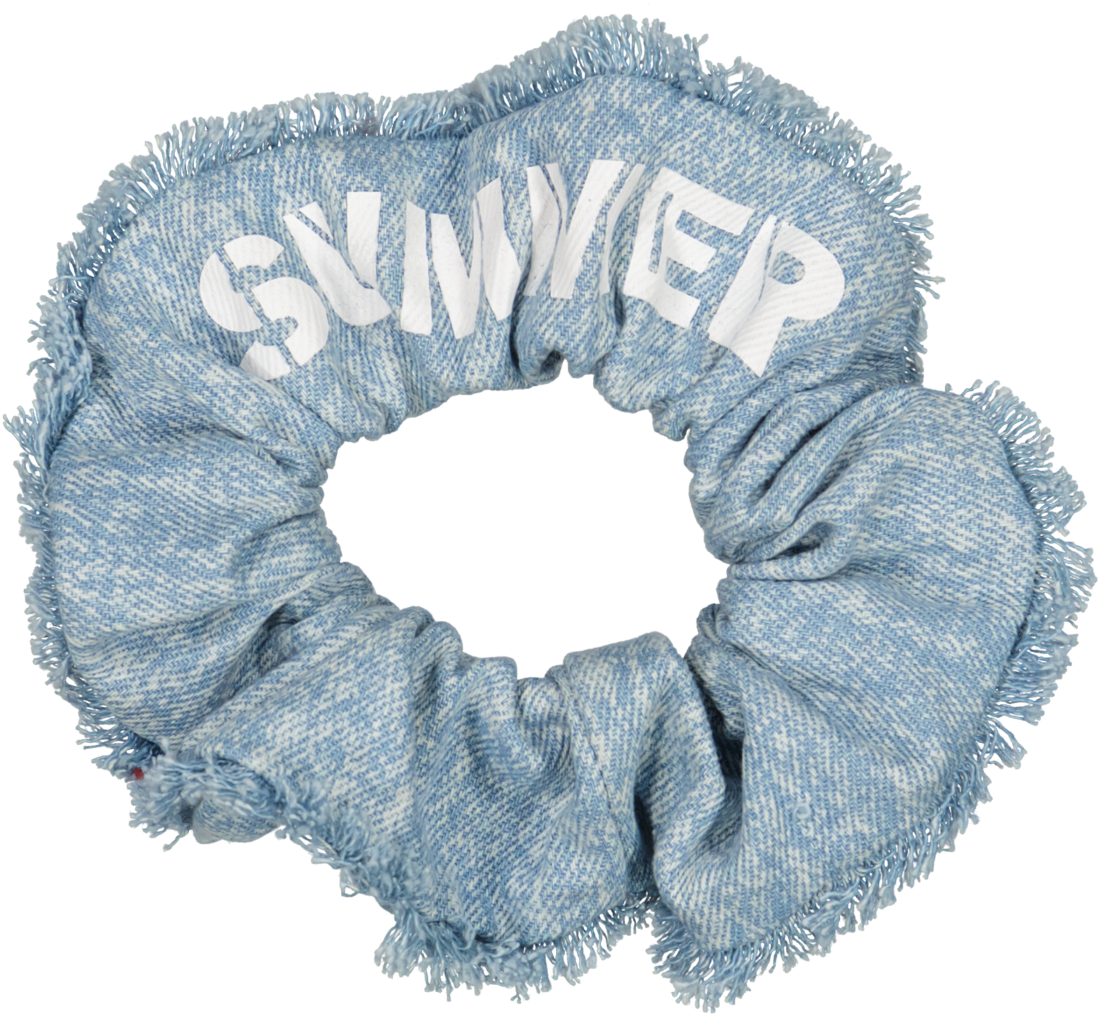 SC4316 DACEE DENIM SUMMER SCRUNCHIE
