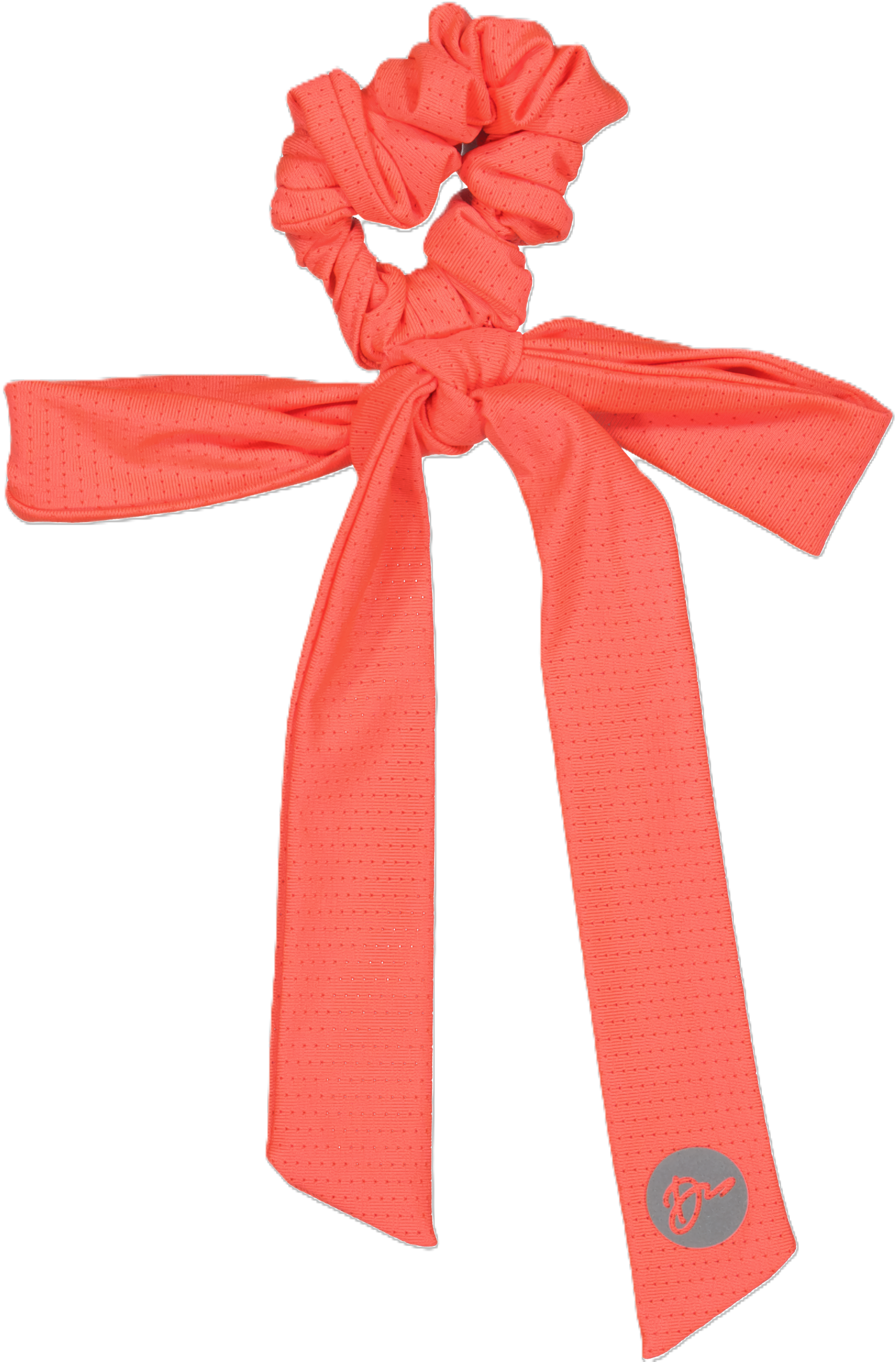 SCL4505 SPACER MESH SPORTS LARGE BOW SCRUNCHY