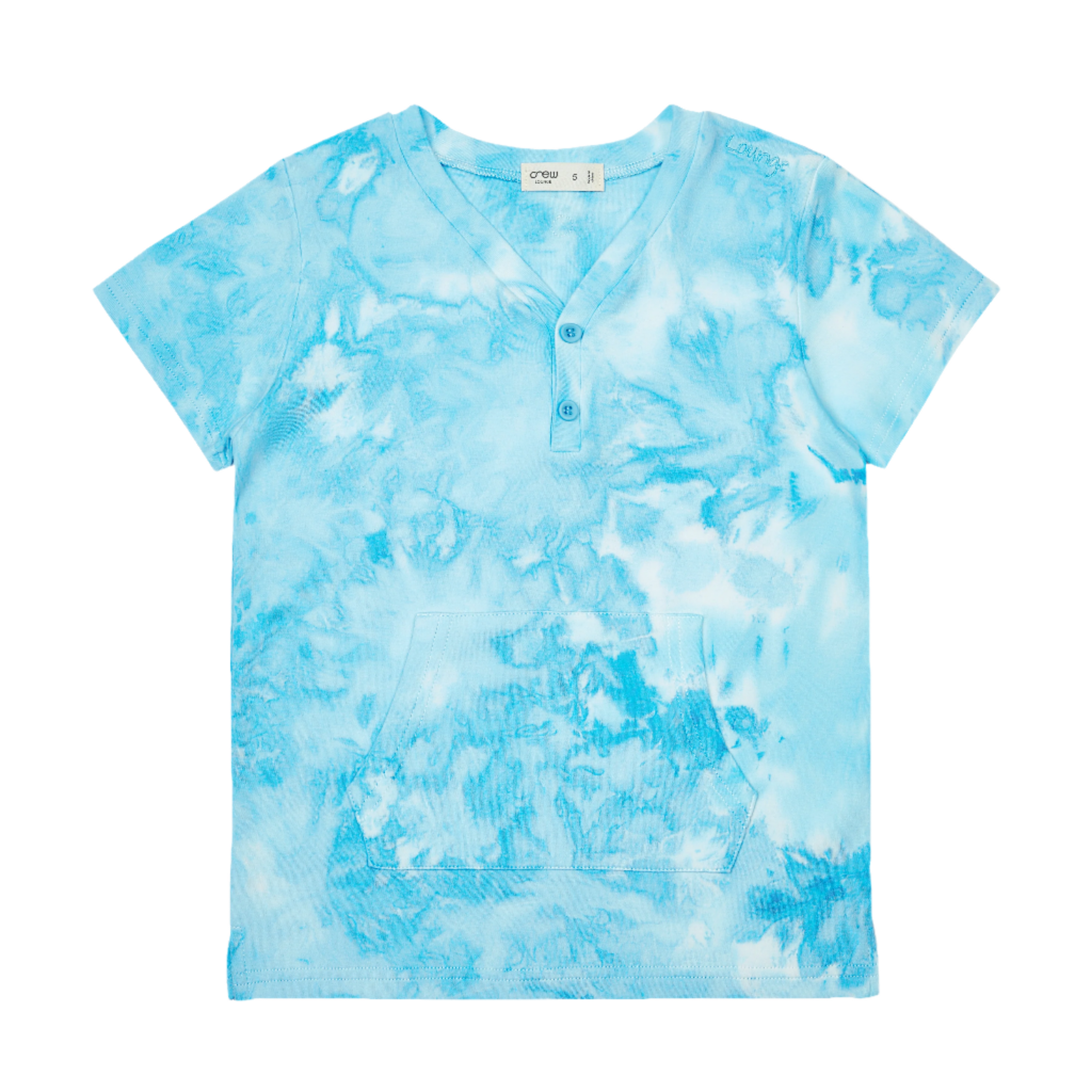 SG2901S CREW NEON WASH SHORT SET