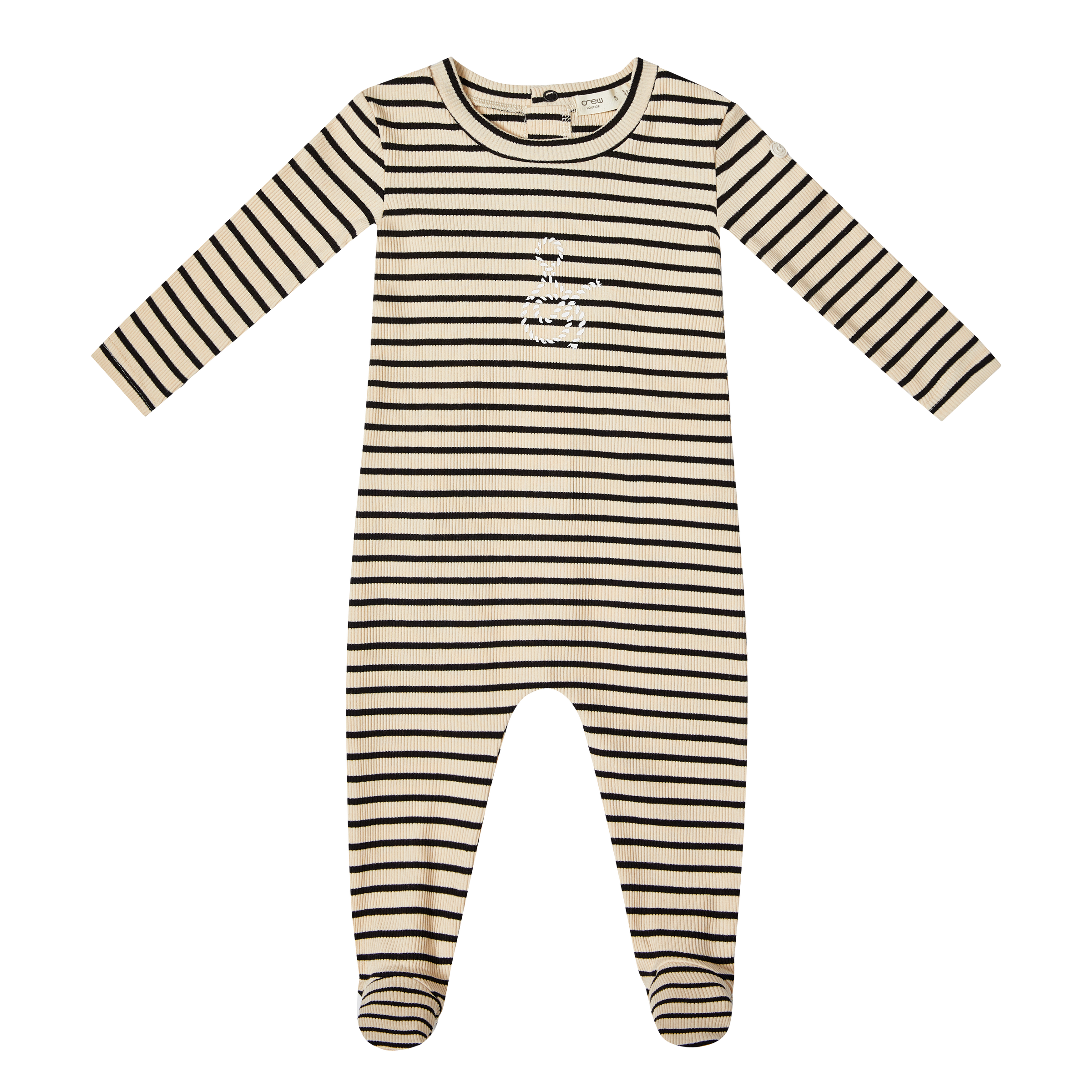 SG2912 CREW STRIPE FOOTIE