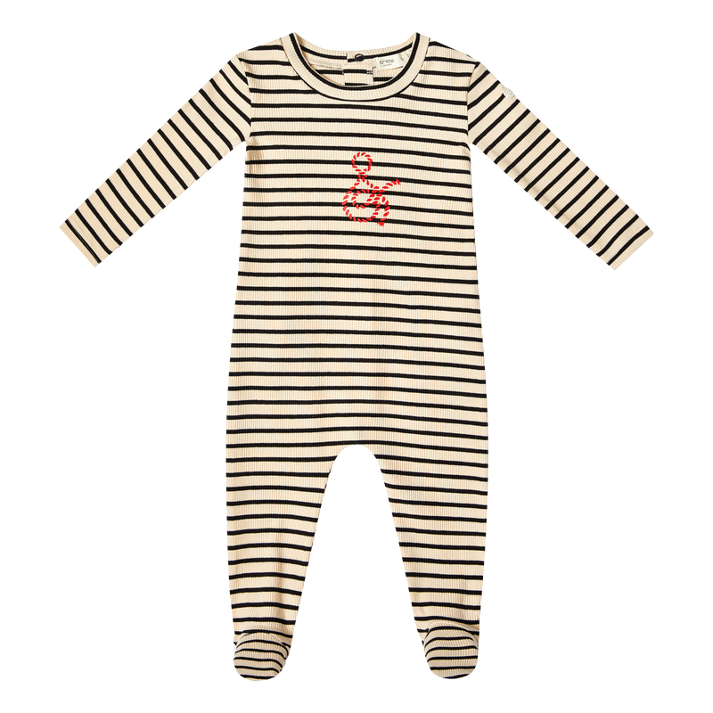 SG2912 CREW STRIPE FOOTIE