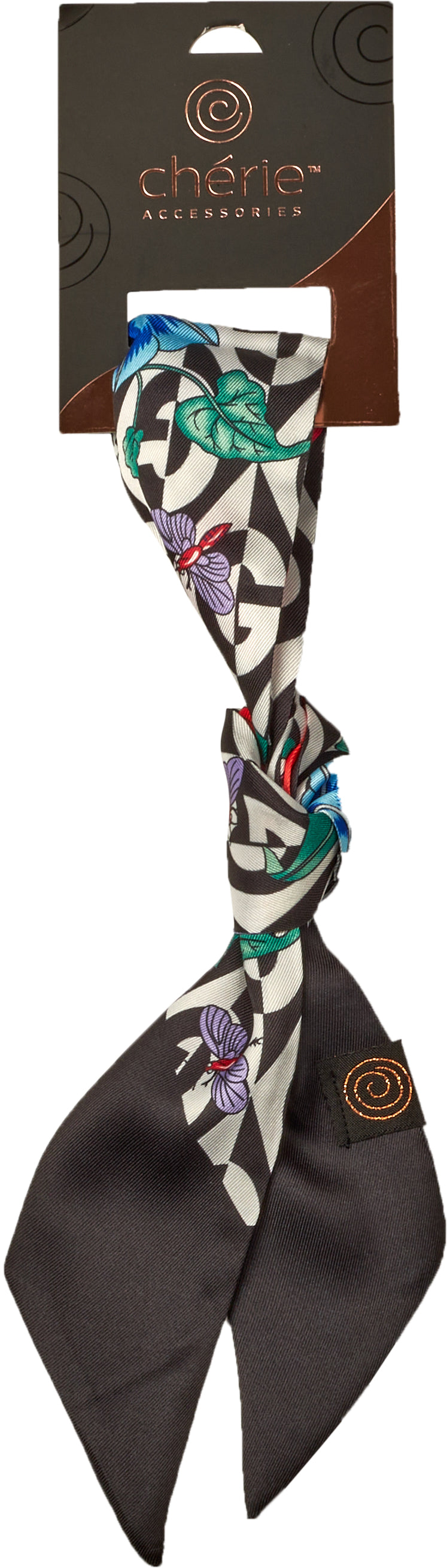 SHT CHERIE SILK HAIR TIE